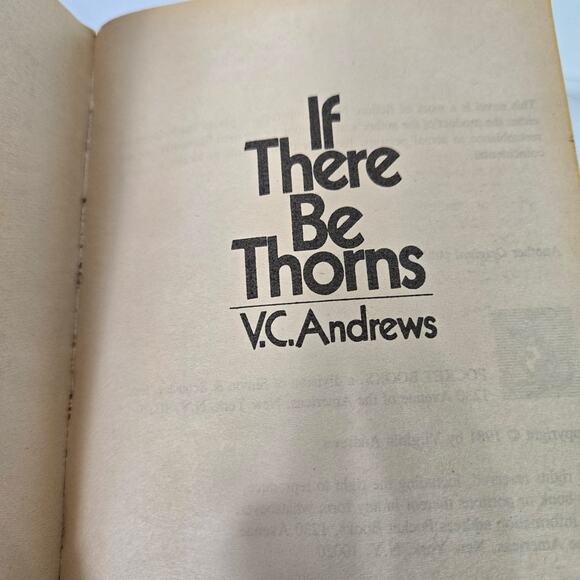 VC Andrews Dollanganger Paperback 4 Books Saga Keyhole Vintage Pocket Gothic 80s - Picture 16 of 16